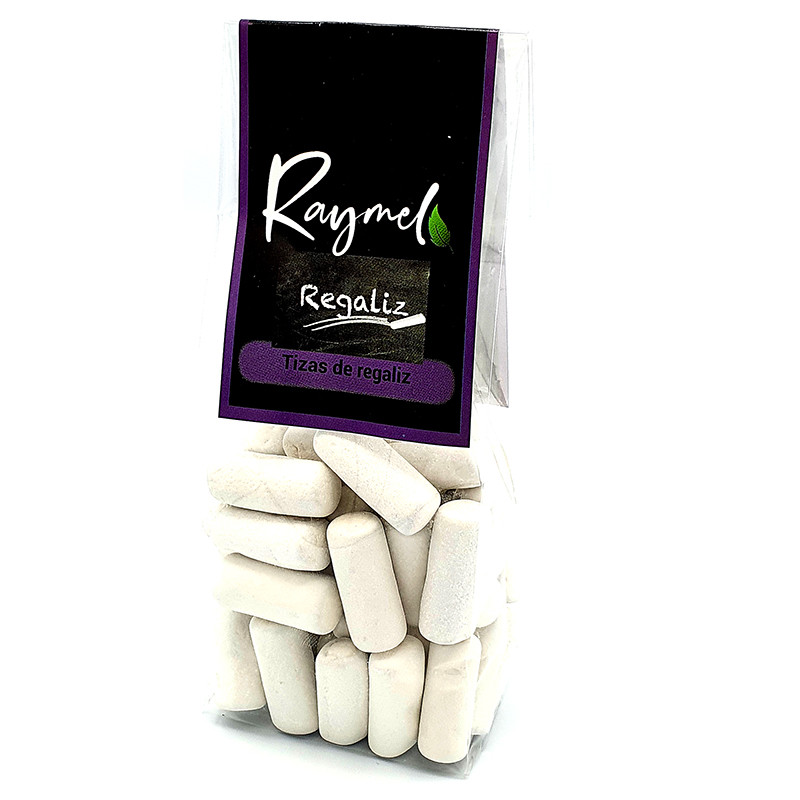 CARAMELOS TIZAS DE REGALIZ BOLSA 24/150gr